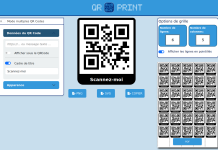 Générer des QR codes avec QRPrint Générer des QR codes avec QRPrint