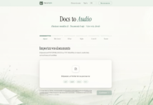 DocsToAudio : transformer un document en fichier audio DocsToAudio : transformer un document en fichier audio